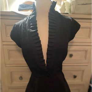 Scarlett Darkness high low rockabilly top